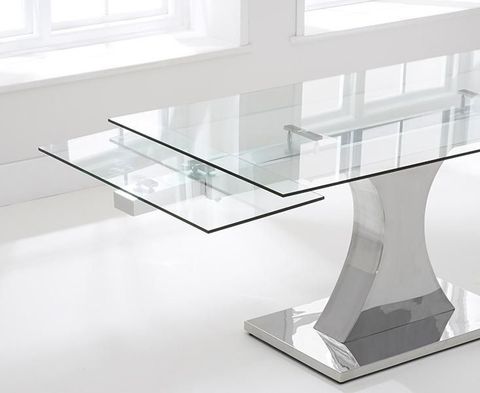 Best 20+ Of Glass Extending Dining Tables within Extendable Glass Dining Table Modern Design